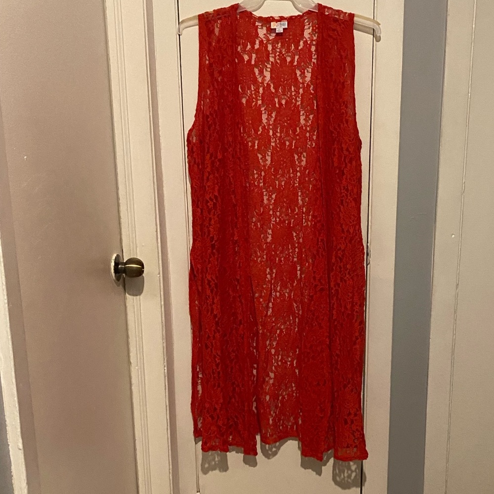 Large lularoe red joy